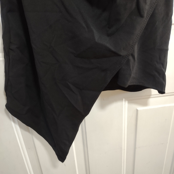 Pink Lily Black Sleeveless Asimetrical Mini Dress. Size XXL. NWOT - Picture 5 of 11